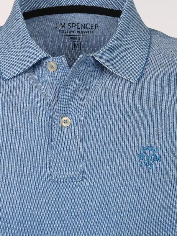 Bild 3 von Herren Poloshirt mit kurzem Arm Blau