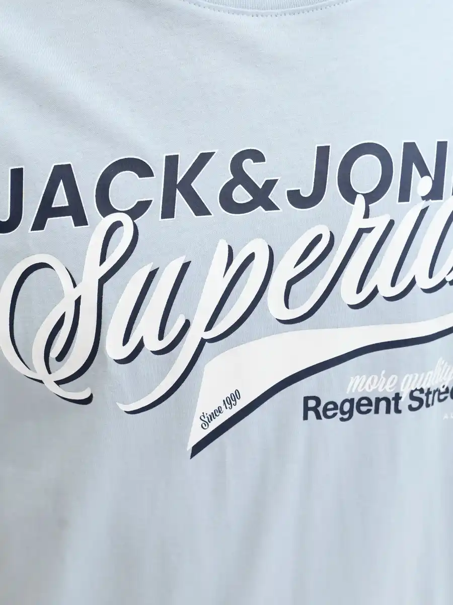 Bild 2 von Jack & Jones JJELOGO TEE SS O-NECK T-Shirt Blau