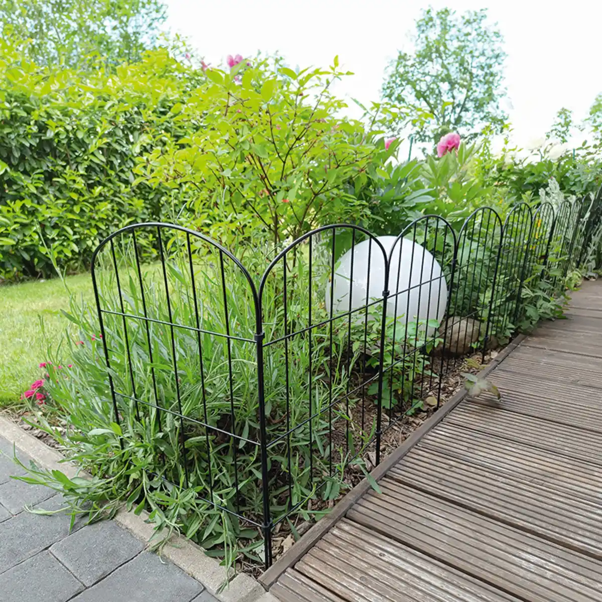 Bild 1 von Powertec Garden Teich-/ Zierzaun 5-tlg.