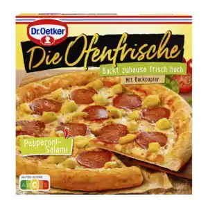 DR. OETKER Die Ofenfrische Pepperoni Salami