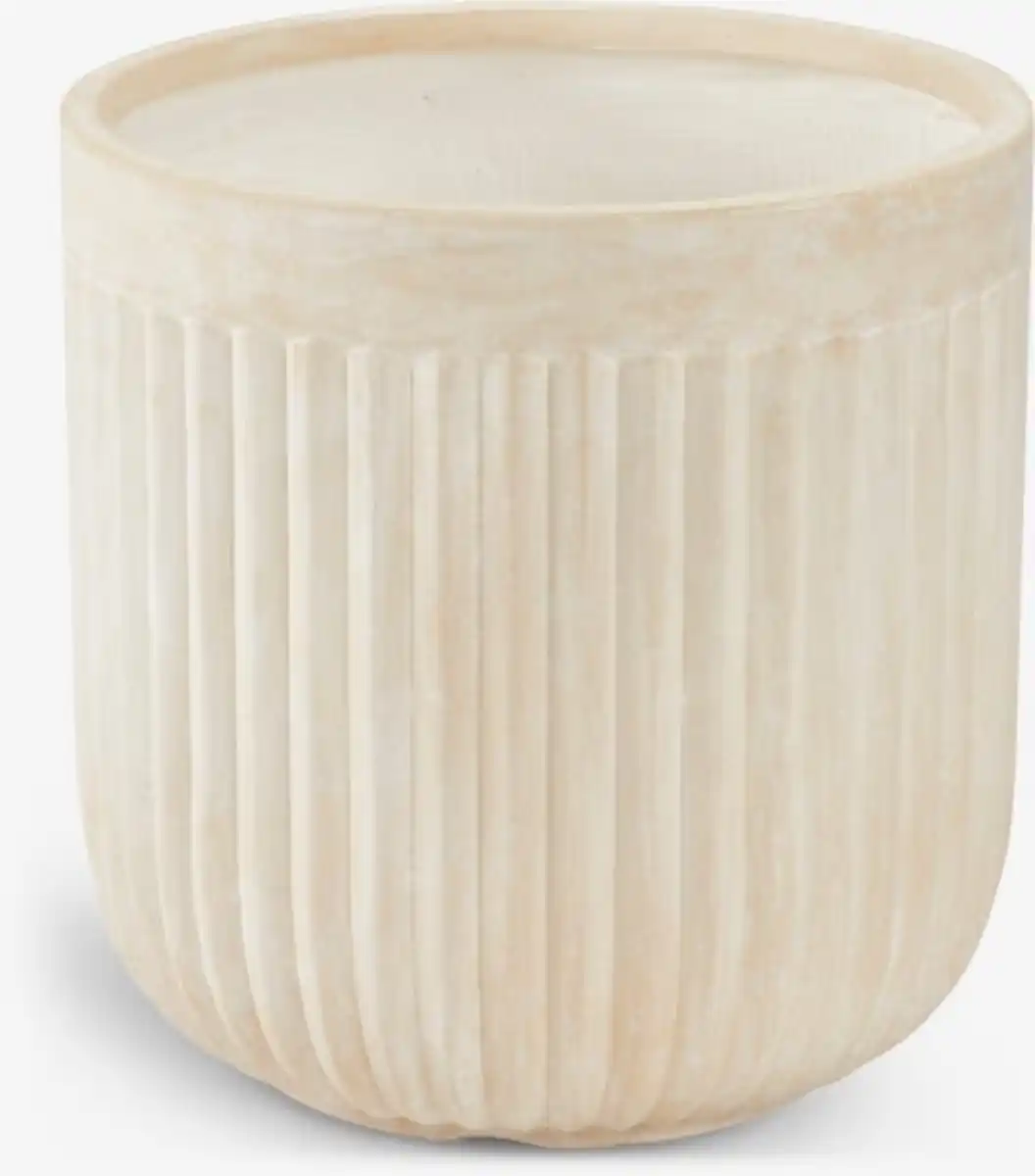 Bild 1 von Pflanzkübel BRILLEAND Ø37xH37 natur