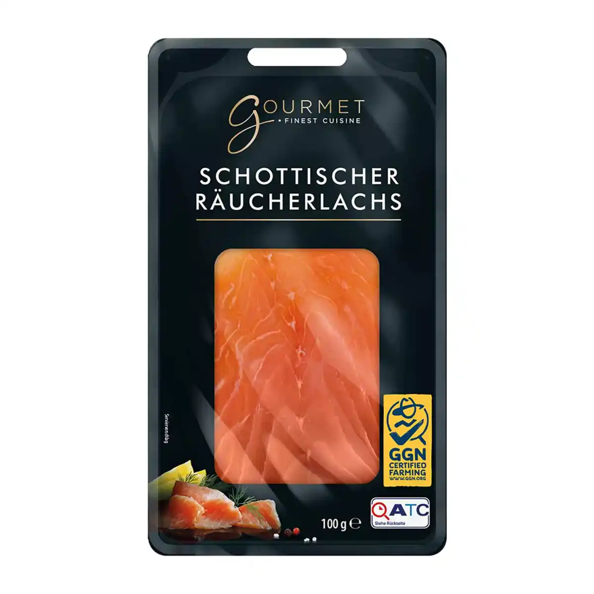 Bild 1 von GOURMET FINEST CUISINE Schottischer Räucherlachs