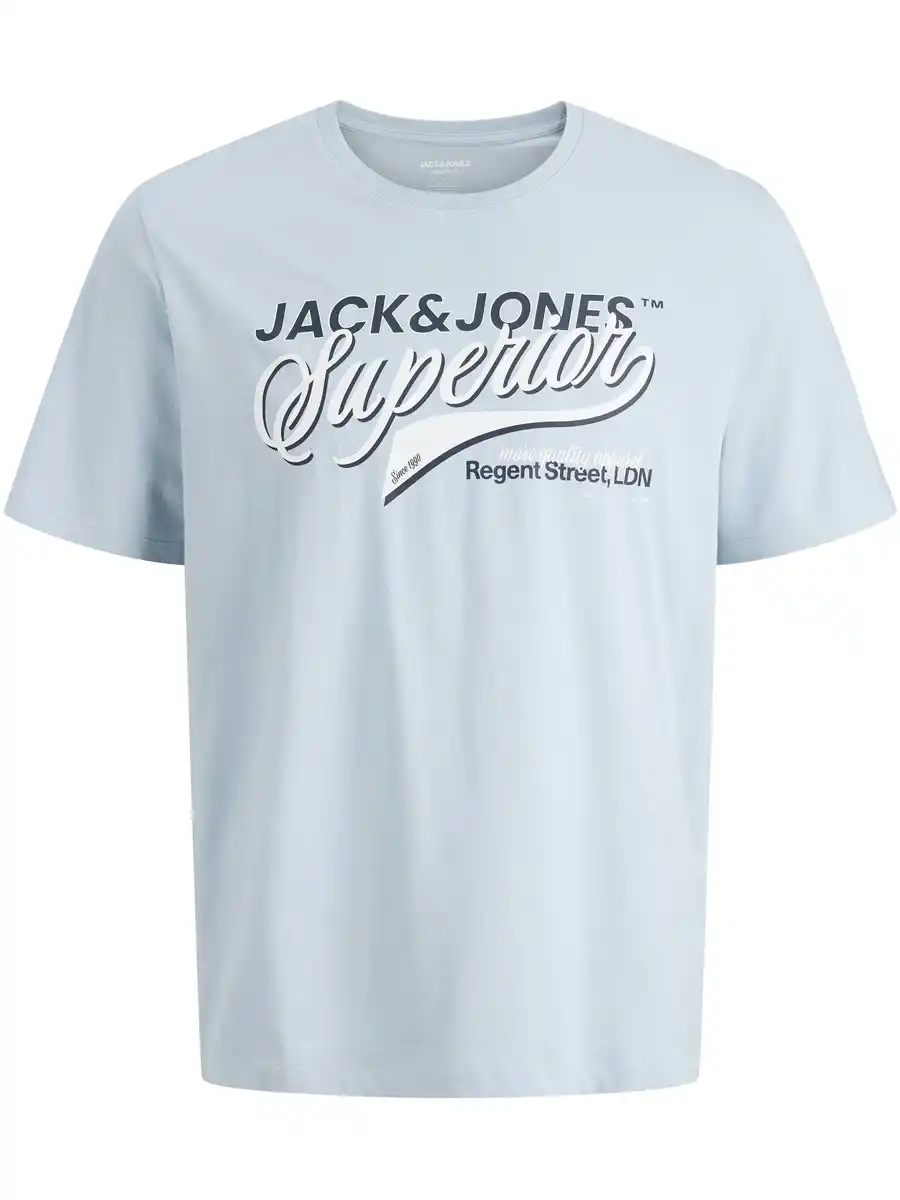 Bild 1 von Jack & Jones JJELOGO TEE SS O-NECK T-Shirt Blau