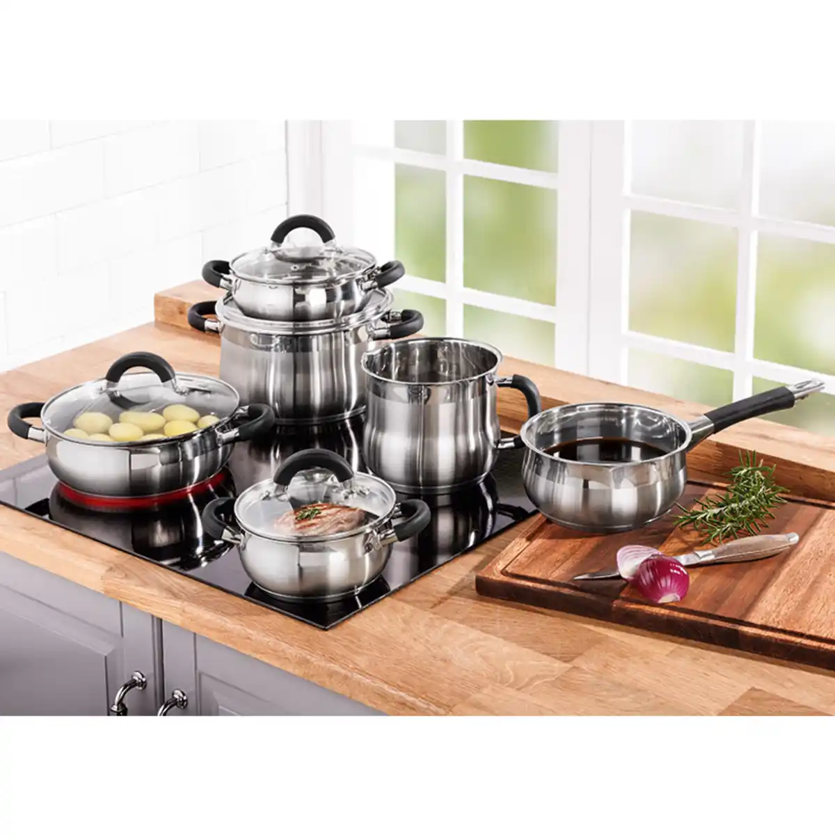 Bild 1 von Casa Royale Edelstahl-Kochtopf "Tromso"