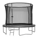 Bild 1 von Sportspower Trampolin mit Sicherheitsnetz und Leiter anthrazit Ø 366 cm