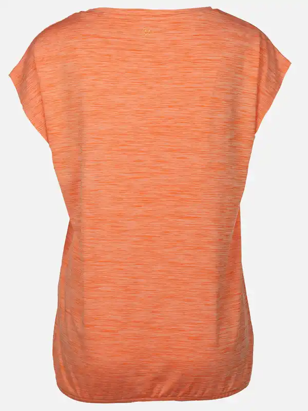 Bild 2 von Damen Sport Shirt mit Gummizug am Saum Orange