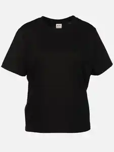 Damen Basic Shirt Schwarz