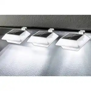 I-Glow LED-Solar-Dachrinnenlicht 3er-Set