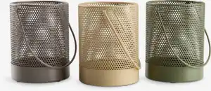 Laterne VIBE Ø8xH10cm div.