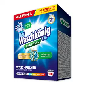Der Waschkönig Waschmittel