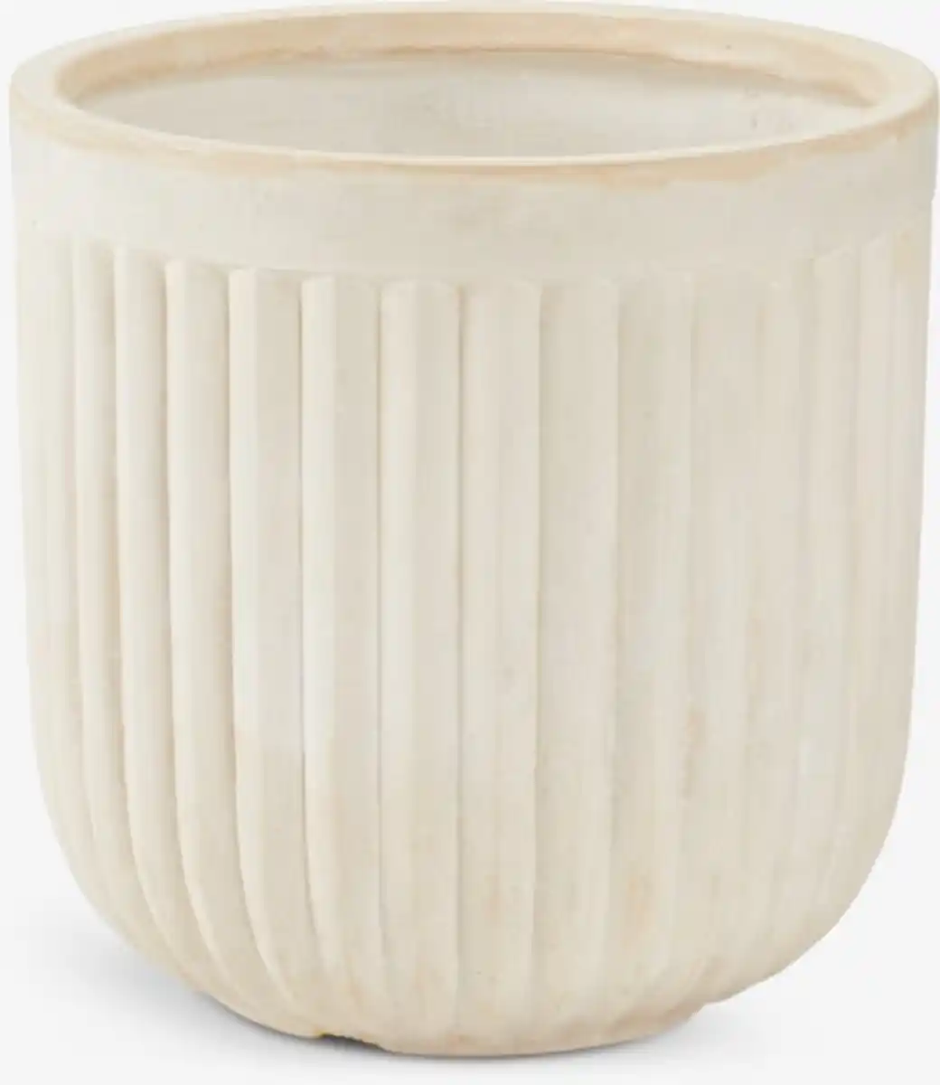 Bild 1 von Pflanzkübel BRILLEAND Ø29xH29 natur