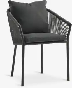 Stapelstuhl GILJA schnell trocknend grau