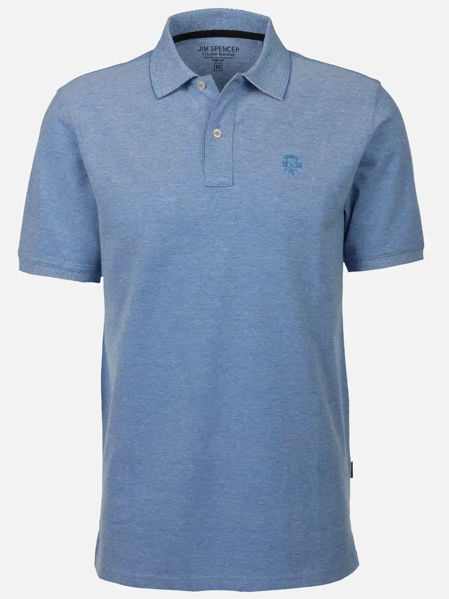 Bild 1 von Herren Poloshirt mit kurzem Arm Blau