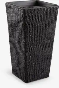 Pflanzkorb KUBB B36xL36xH70 schwarz