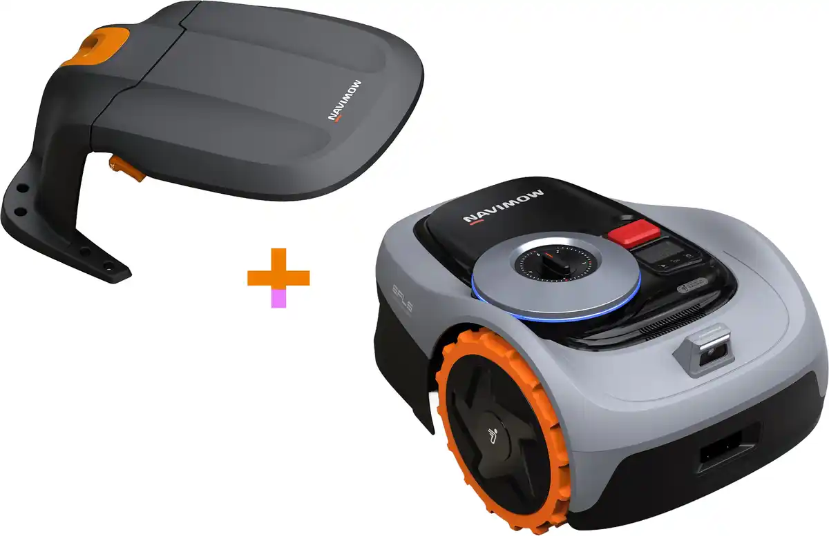 Bild 1 von Segway Mähroboter Navimow i105E 22,6 V 18 cm Schnittbreite 500 m² inkl. Garage