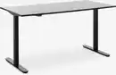 Bild 1 von Höhenverstellbarer Schreibtisch SVANEKE 70x140 schwarz