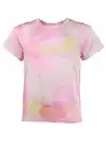 Bild 1 von Mädchen Sport T-Shirt mit effektvollem Muster Pink