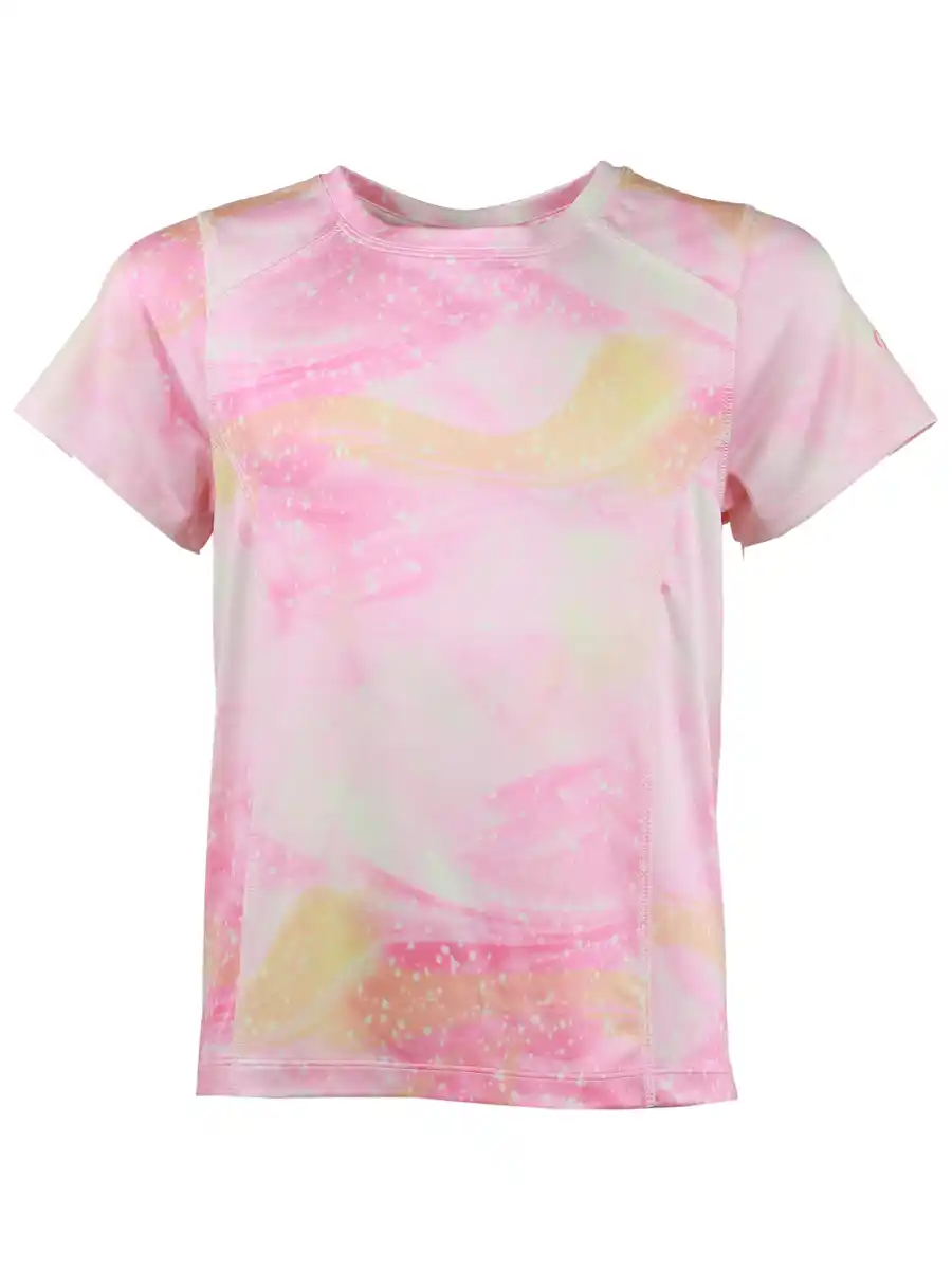 Bild 1 von Mädchen Sport T-Shirt mit effektvollem Muster Pink