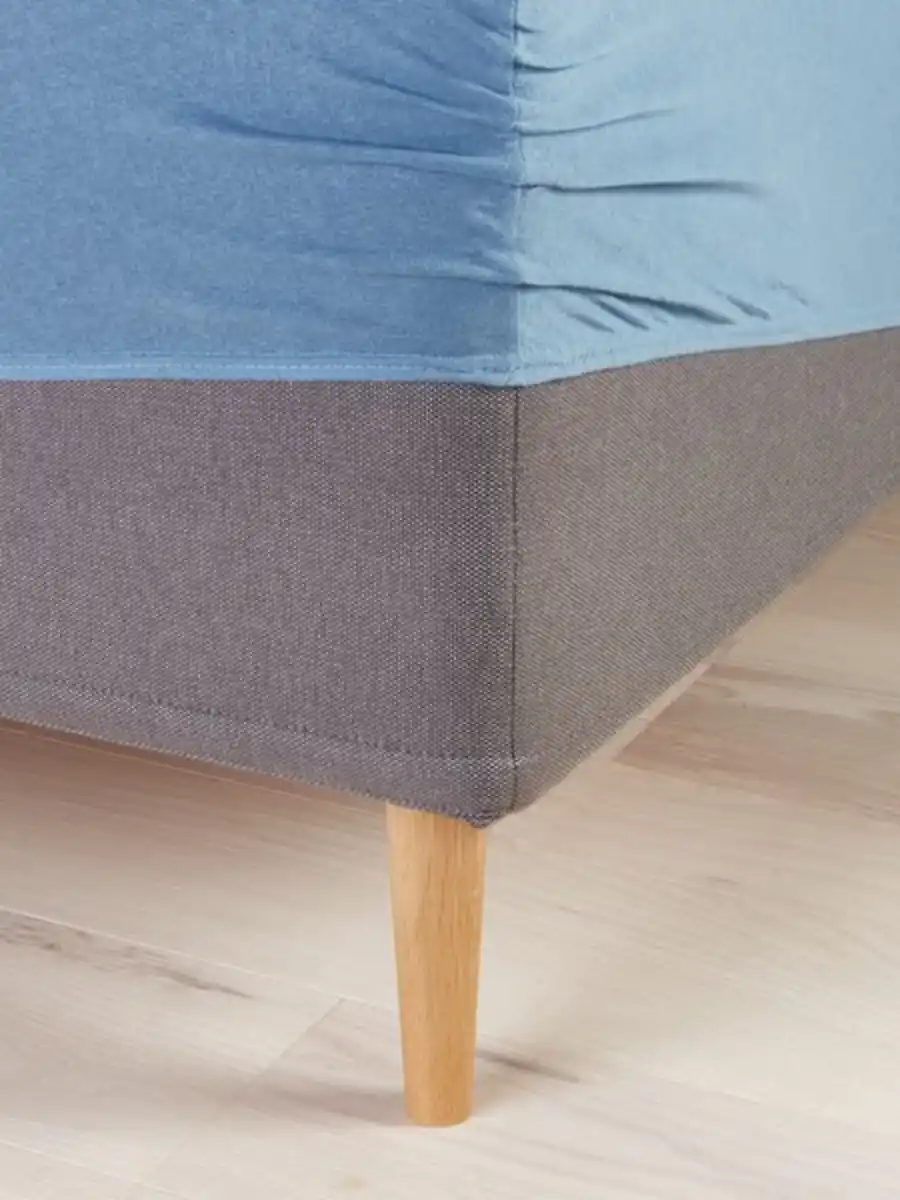 Bild 1 von Jersey-Spannbettlaken JENNY 180x200x35cm blau