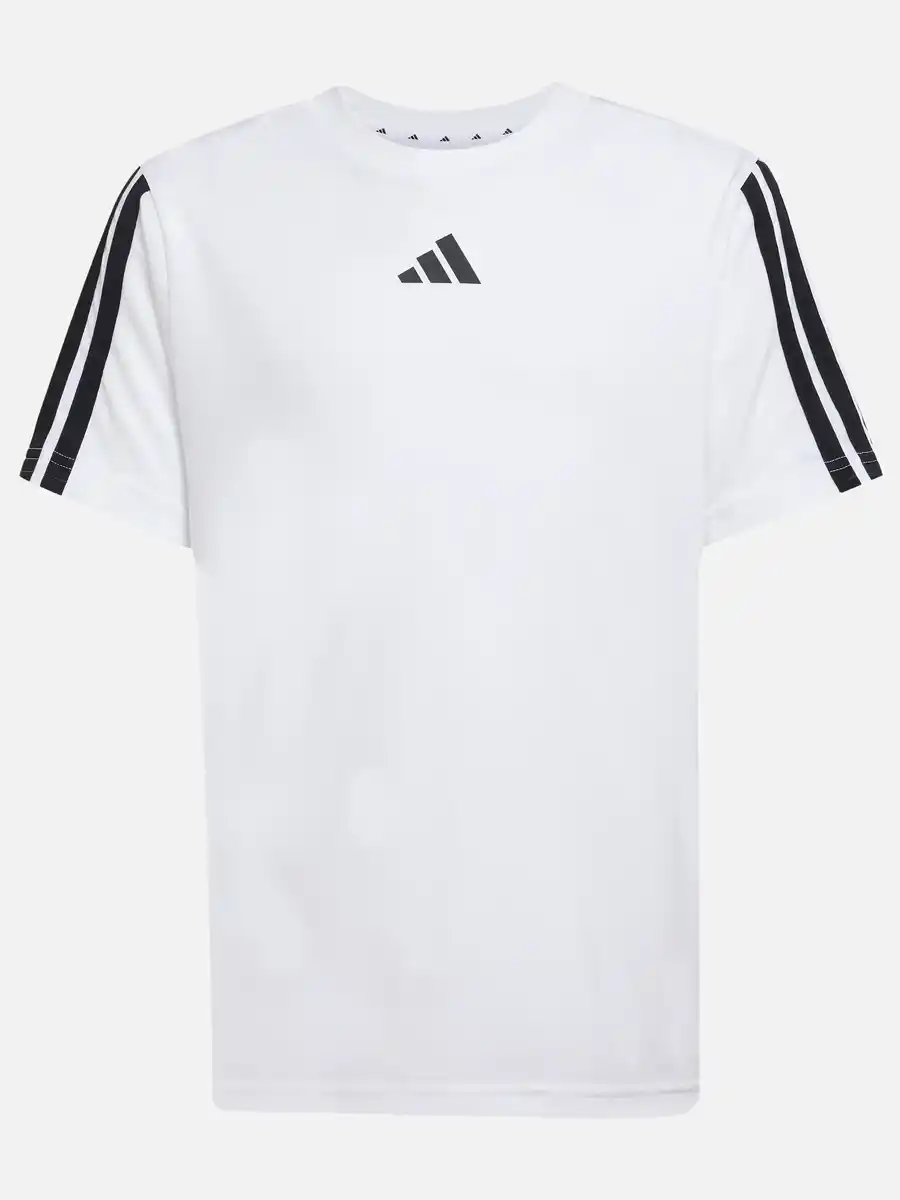 Bild 1 von Kinder T-Shirt TRAIN ESSENTIALS 3-STREIFEN Weiß