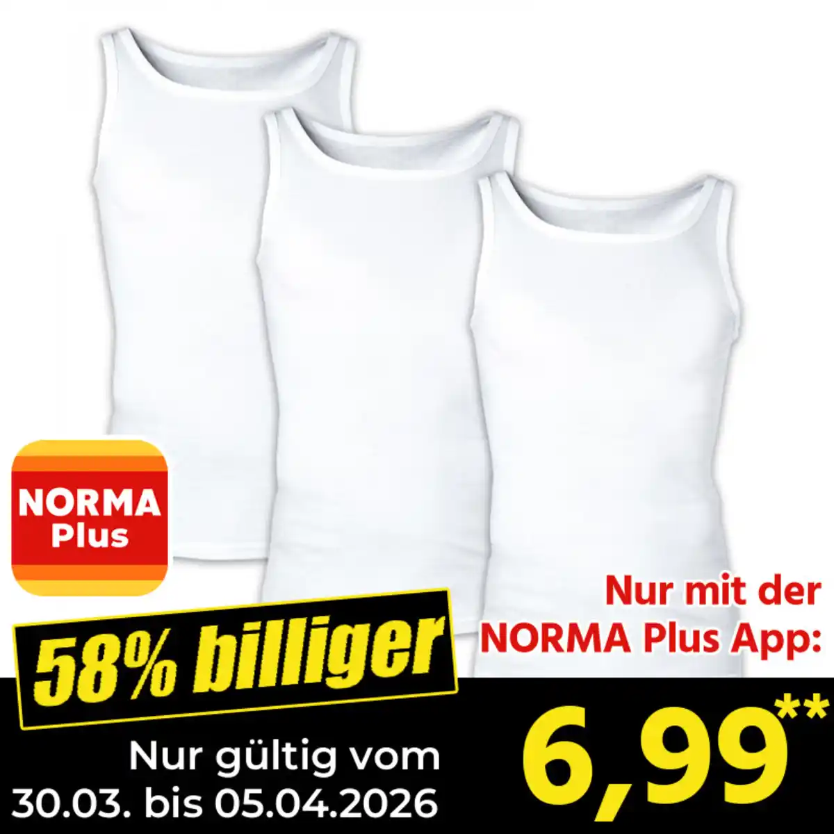 Bild 1 von Le Giorgio Achselhemd 3er-Pack