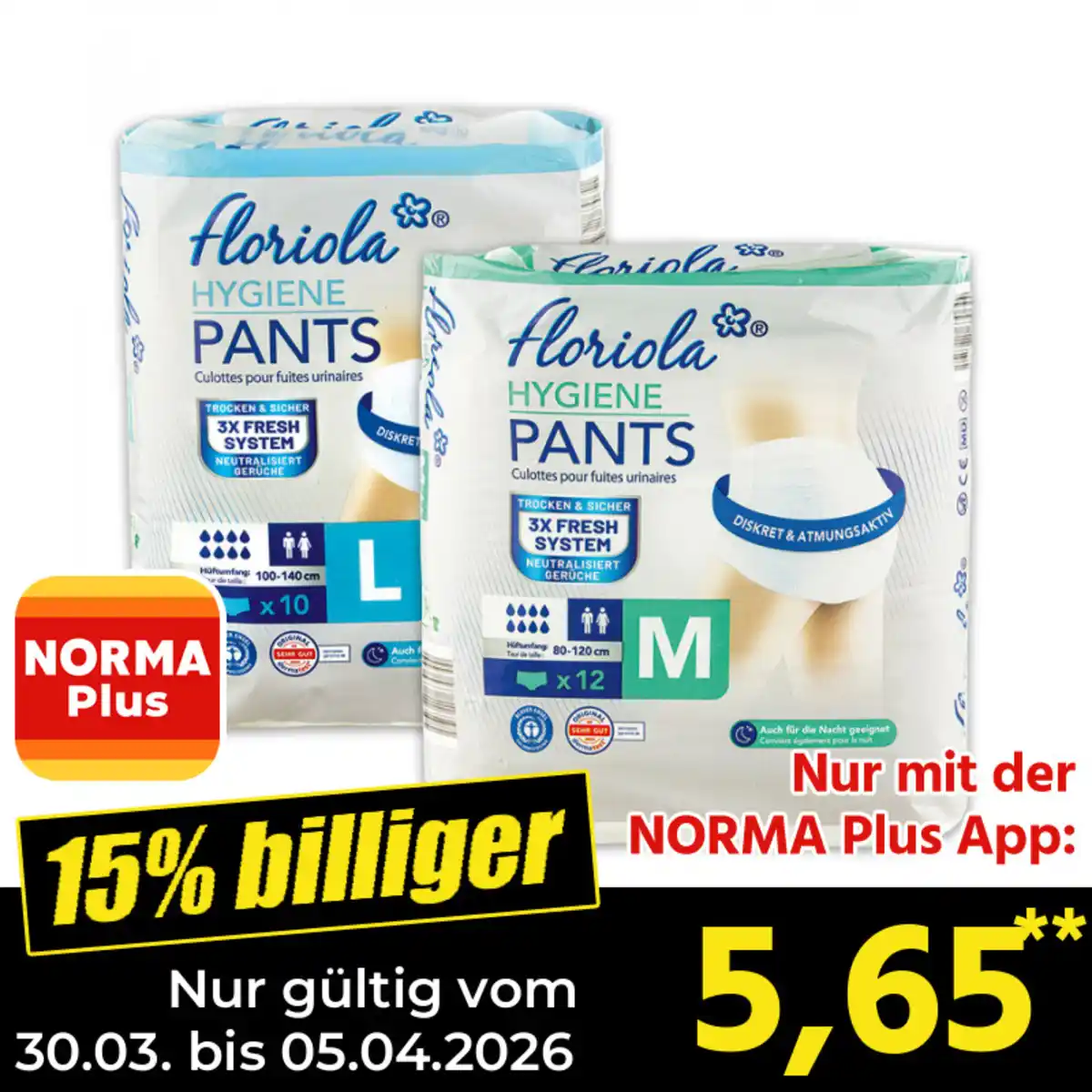 Bild 1 von Floriola Hygiene Pants