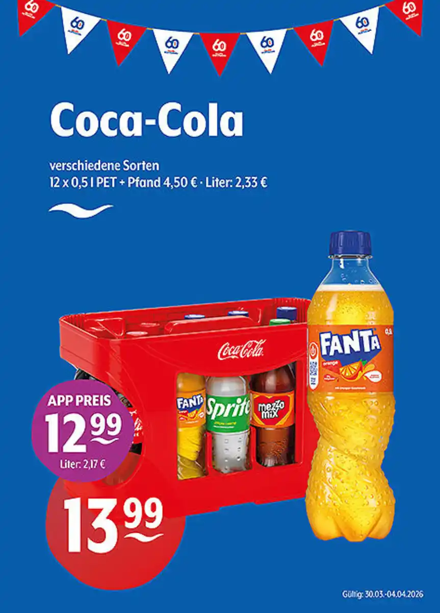 Bild 1 von Coca-Cola verschiedene Sorten