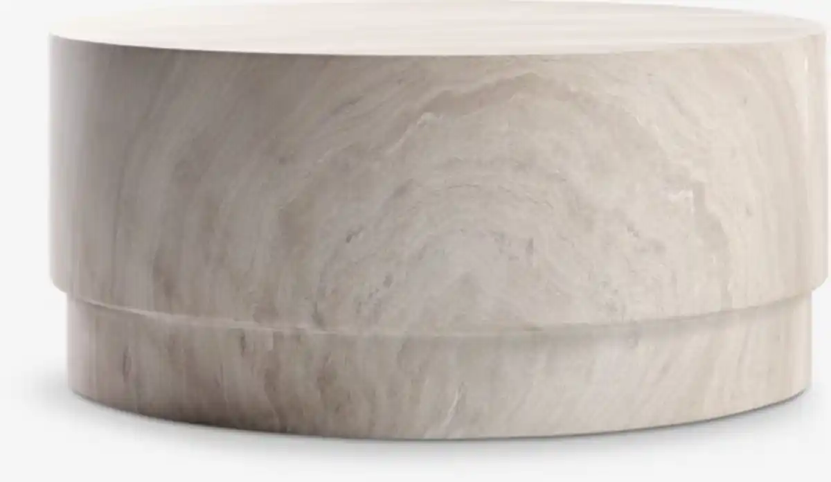 Bild 1 von Lounge-Tisch STORLIEN Ø90xH41 travertinfarben