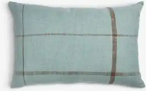 Zierkissen HALLON 40x60 staubblau/braun