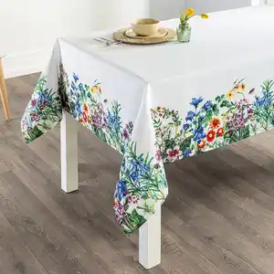 Bella Casa Leinenoptik-Tischdecke