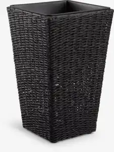 Pflanzkorb KUBB B30xL30xH50 schwarz
