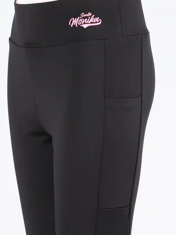 Bild 3 von Mädchen Sport Legings Schwarz