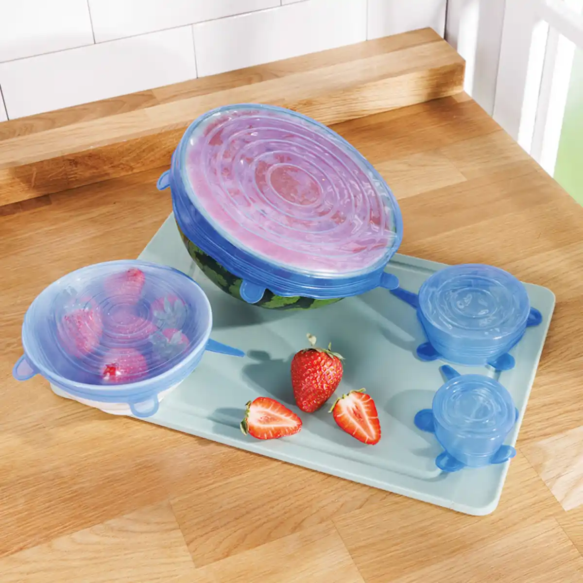 Bild 1 von Steuber Flexible Silikondeckel 6er-Set