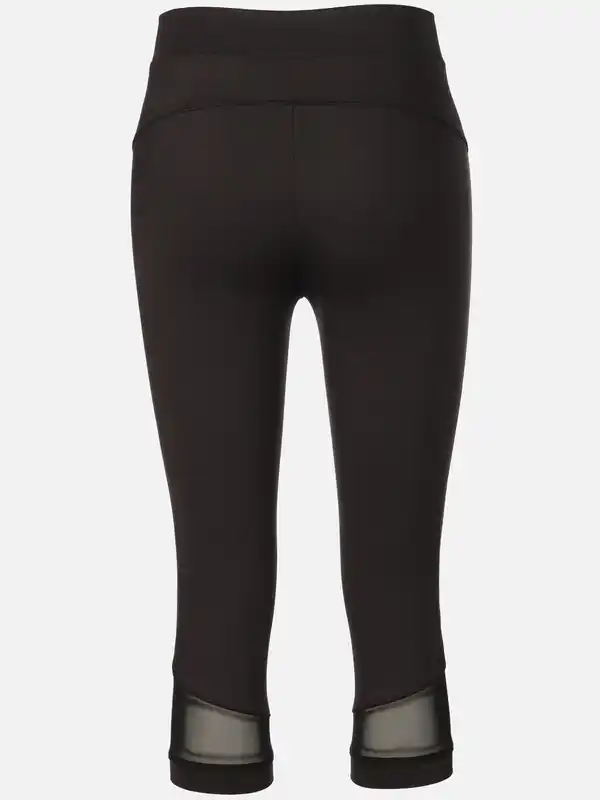 Bild 2 von Damen Sport-Caprihose Schwarz