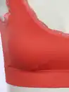 Bild 3 von Damen Bustier seamless mit Rippe und Spitze Pink