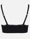 Bild 2 von Damen Soft BH seamless mit Ripp und Spitze Schwarz