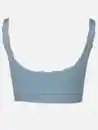 Bild 2 von Damen Bustier seamless mit Rippe und Spitze Blau