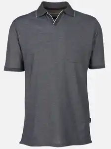Herren Poloshirt mit Brusttasche Blau