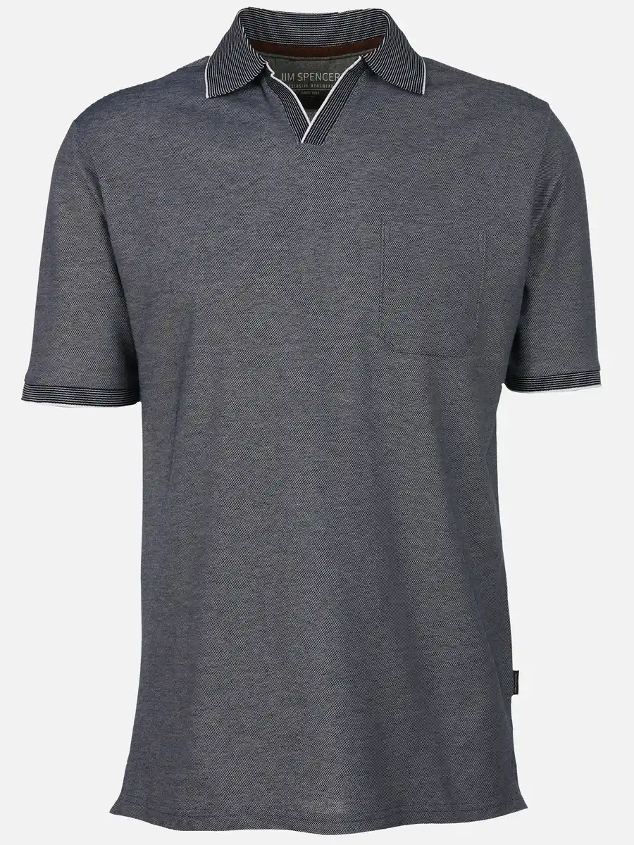 Bild 1 von Herren Poloshirt mit Brusttasche Blau