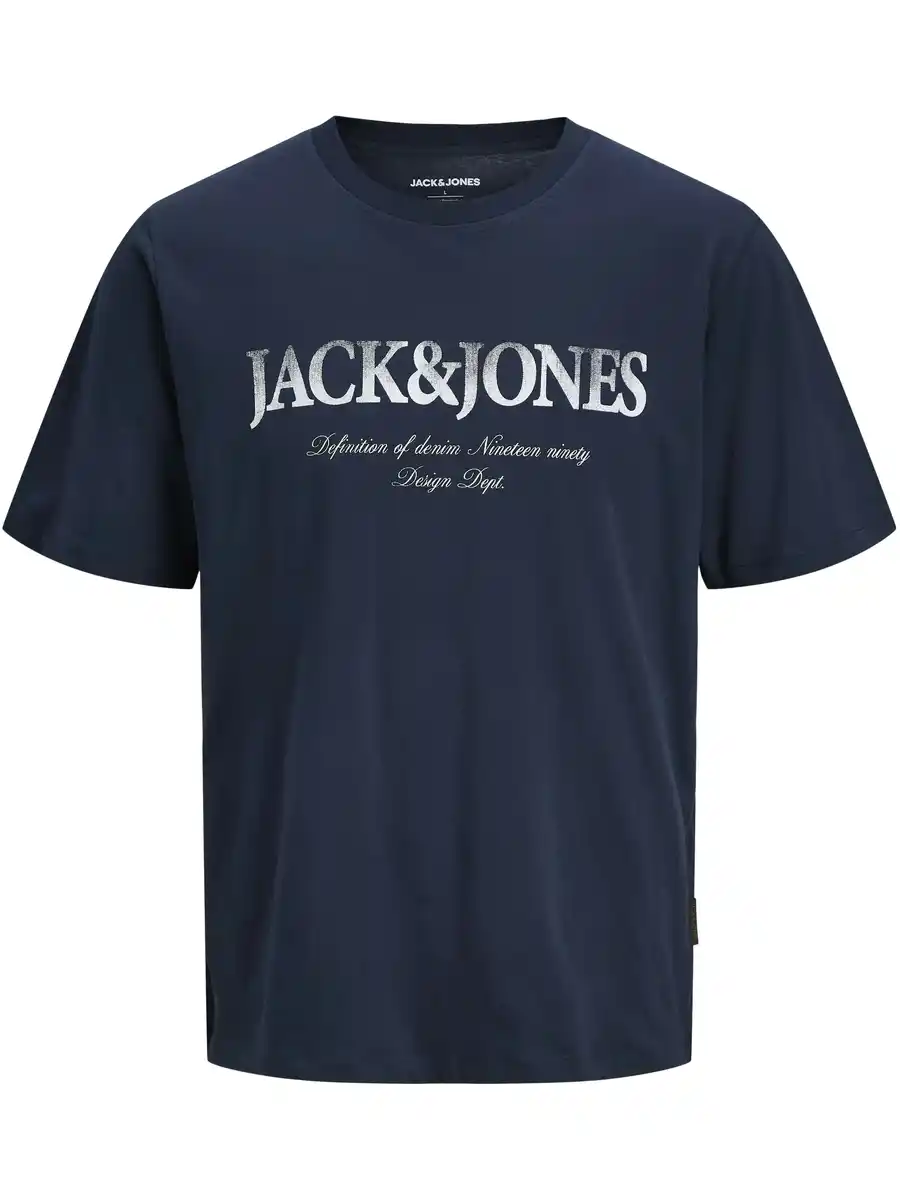 Bild 4 von Jack & Jones JJDEVIN T-Shirt Blau