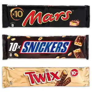 Twix/Mars/Snickers Schokoriegel