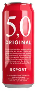 Oettinger 5,0 Original Export 500 ml