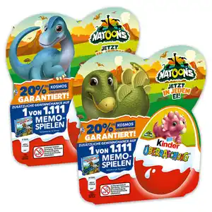 Kinder Überraschung Überraschungseier "Natoons"