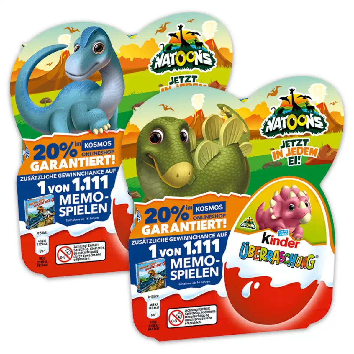 Bild 1 von Kinder Überraschung Überraschungseier "Natoons"