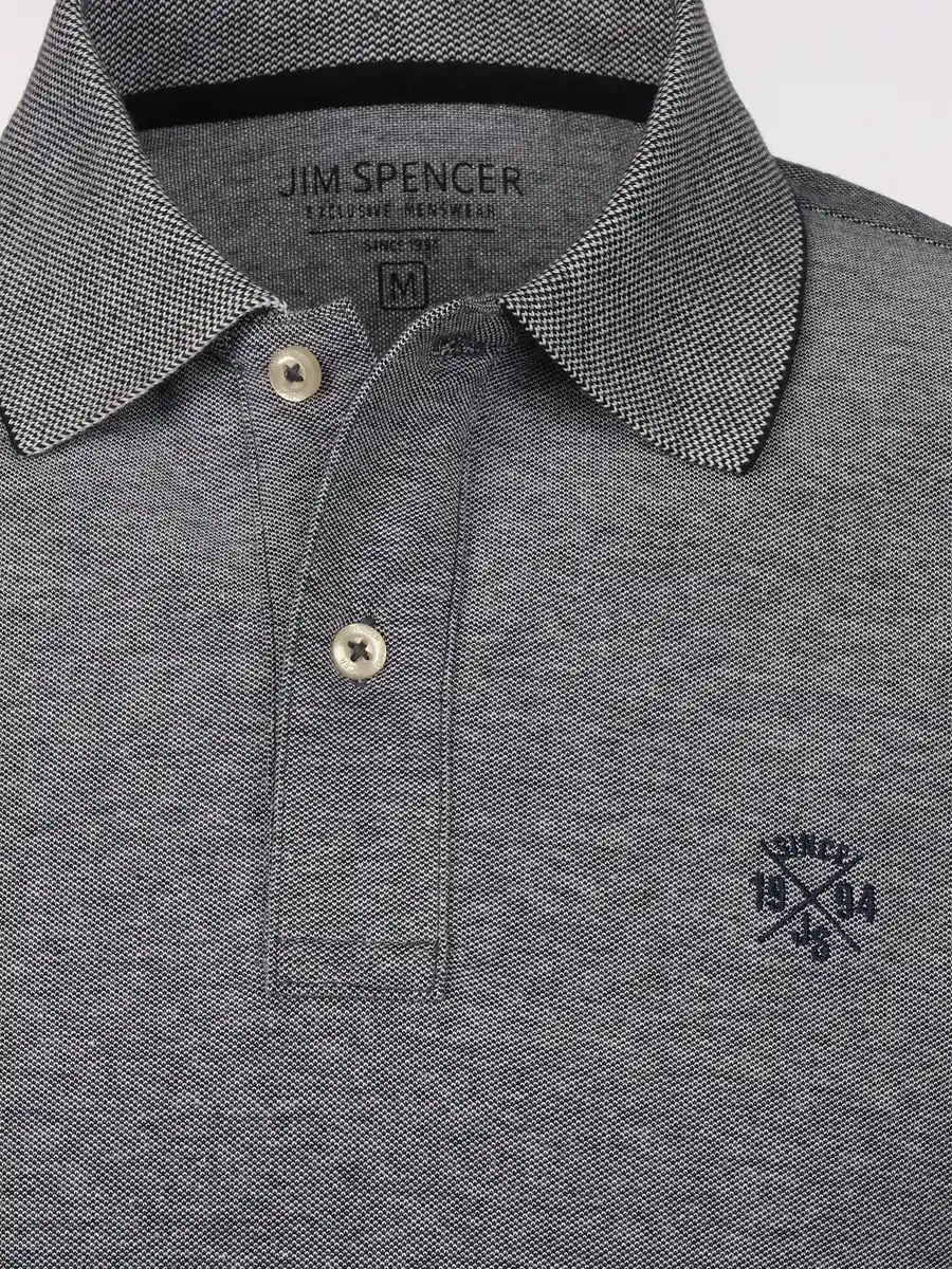 Bild 3 von Herren Poloshirt mit kurzem Arm Marine