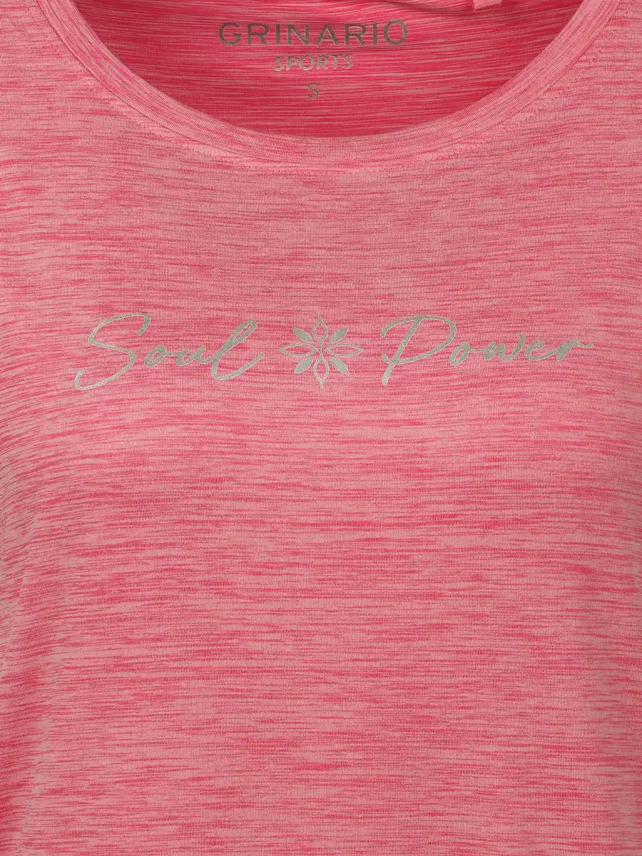 Bild 3 von Damen Sport Shirt mit Gummizug am Saum Pink