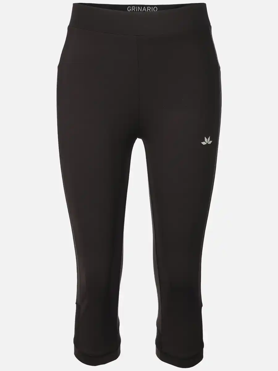 Bild 1 von Damen Sport-Caprihose Schwarz