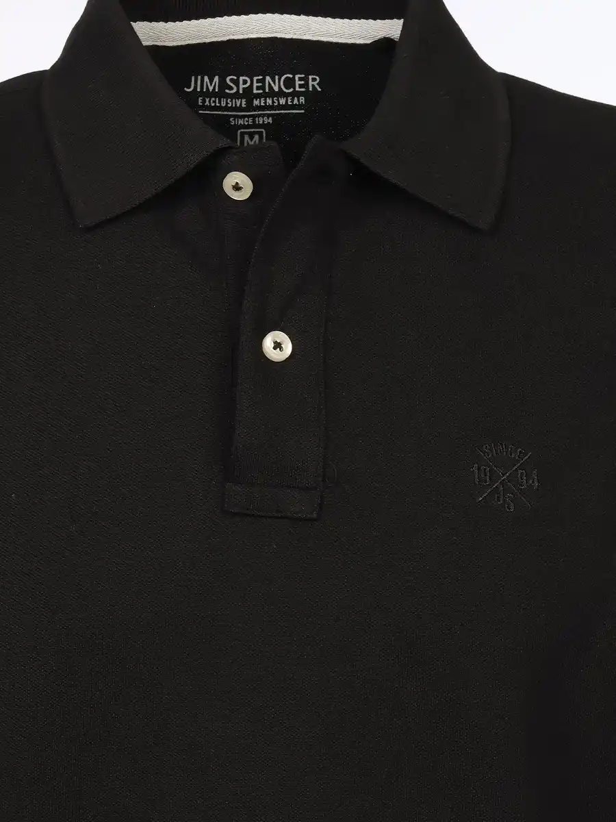 Bild 3 von Herren Basic Poloshirt Schwarz