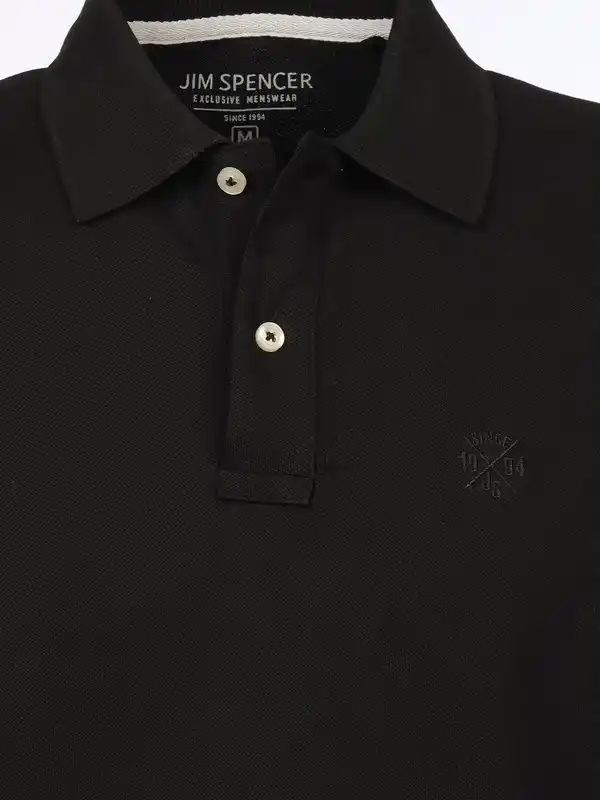 Bild 3 von Herren Basic Poloshirt Schwarz