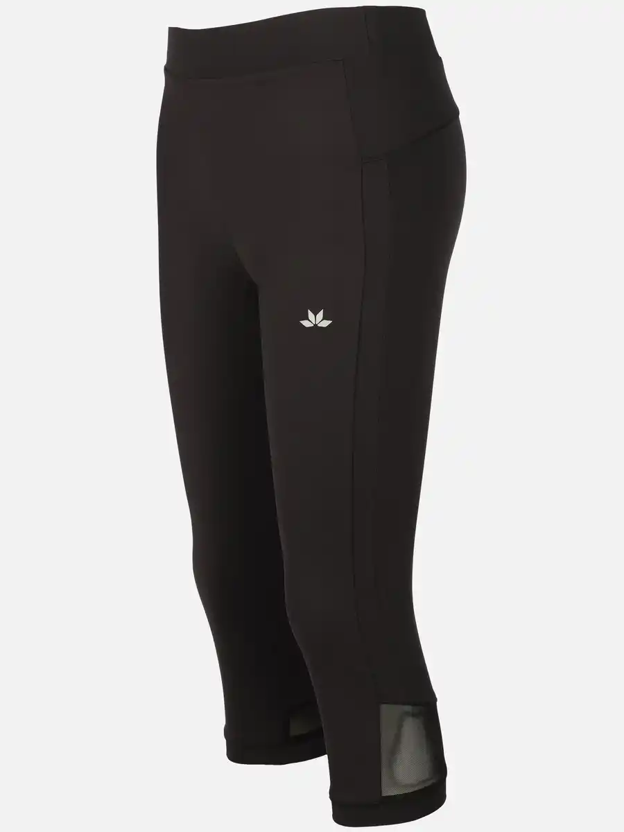 Bild 3 von Damen Sport-Caprihose Schwarz